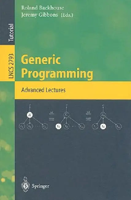 Buy Generic Programming (English, Roland Backhouse | Jeremy Gibbons) Online at Best Price - BookBajar