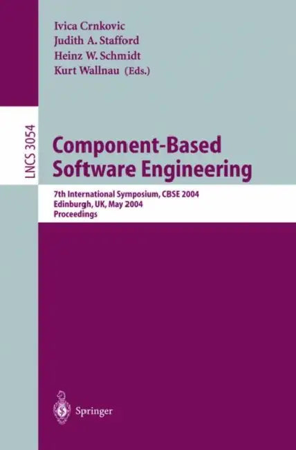 Buy Component-Based Software Engineering (English, Ivica Crnkovic | Judith A. Stafford | Heinz W. Schmidt) Online at Best Price - BookBajar