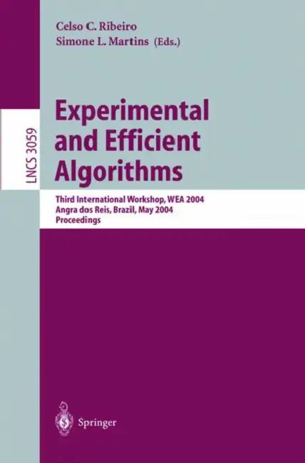 Buy Experimental and Efficient Algorithms (English, Celso C. Ribeiro | Simone L. Martins) Online at Best Price - BookBajar