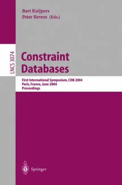 Constraint Databases and Applications (English, Bart Kuijpers | Peter Revesz) - Image 1 - BookBajar