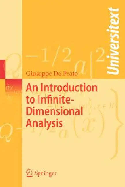 Buy An Introduction to Infinite-Dimensional Analysis (English, Giuseppe Da Prato) Online at Best Price - BookBajar