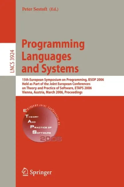 Buy Programming Languages and Systems (English, Peter Sestoft) Online at Best Price - BookBajar