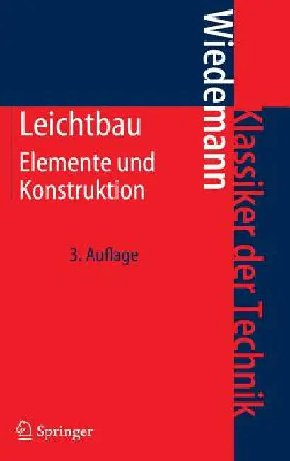 Buy Leichtbau (English, Johannes Wiedemann) Online at Best Price - BookBajar