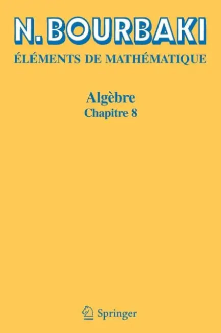 Buy Algèbre (English, N. Bourbaki) Online at Best Price - BookBajar
