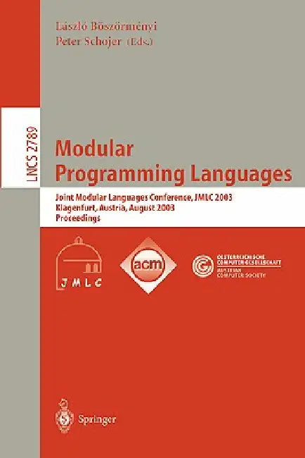 Buy Modular Programming Languages (English, László Böszörményi | Peter Schojer) Online at Best Price - BookBajar