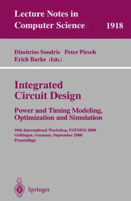 Buy Integrated Circuit Design (English, Dimitrios Soudris | Peter Pirsch | Erich Barke) Online at Best Price - BookBajar
