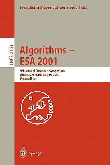 Buy Algorithms - ESA 2001 (English, Friedhelm Meyer Auf Der Heide) Online at Best Price - BookBajar