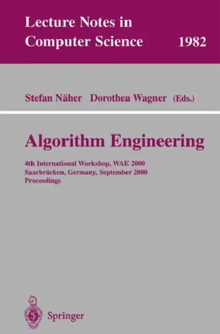 Buy Algorithm Engineering (English, Stefan Näher | Dorothea Wagner) Online at Best Price - BookBajar