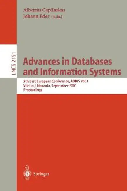 Buy Advances in Databases and Information Systems (English, Albertas Caplinskas | Johann Eder) Online at Best Price - BookBajar