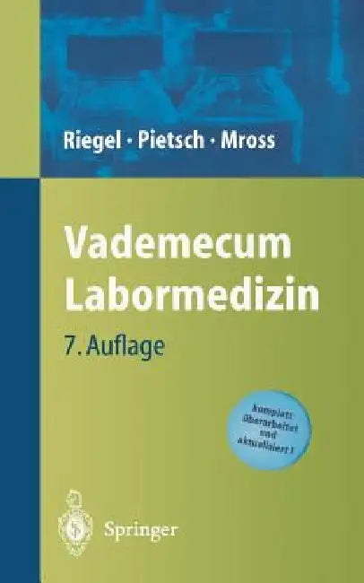 Buy Vademecum Labormedizin (English, H. -U Koch | Michael Pietsch | Helge Riegel) Online at Best Price - BookBajar