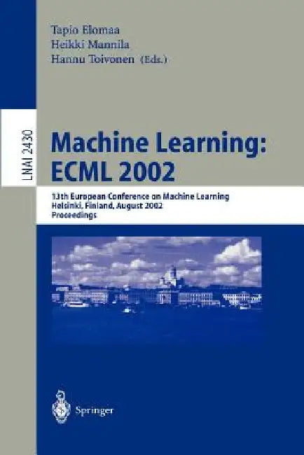 Buy Machine Learning (English, Tapio Elomaa | Heikki Mannila | Hannu Toivonen) Online at Best Price - BookBajar
