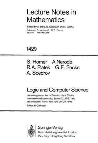 Buy Logic and Computer Science (English, Steven Homer | Piergiorgio Odifreddi | Anil Nerode) Online at Best Price - BookBajar