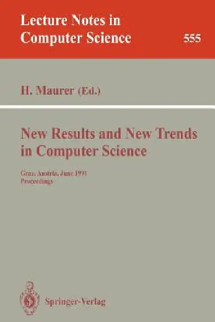 Buy New Results and New Trends in Computer Science (English, Hermann Maurer) Online at Best Price - BookBajar