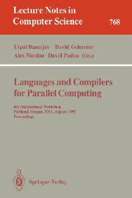 Buy Languages and Compilers for Parallel Computing (English, Utpal Banerjee | David Gelernter | Alex Nicolau) Online at Best Price - BookBajar