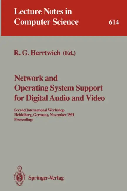 Buy Network and Operating System Support for Digital Audio and Video (English, Ralf G. Herrtwich) Online at Best Price - BookBajar