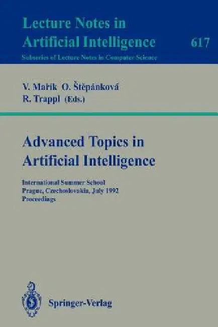 Buy Advanced Topics in Artificial Intelligence (English, Vladimir Marik | Olga Stepankova | Robert Trappl) Online at Best Price - BookBajar