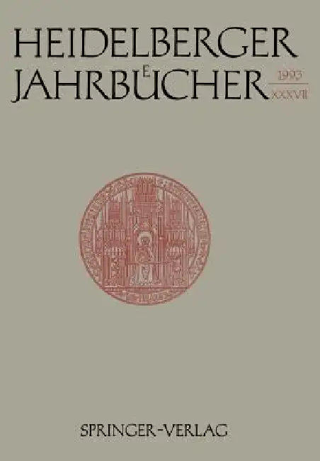 Buy Heidelberger Jahrbücher (English, Kenneth A. Loparo) Online at Best Price - BookBajar