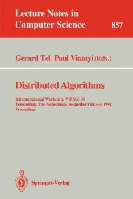 Buy Distributed Algorithms (English, Gerard Tel | Paul Vitanyi) Online at Best Price - BookBajar