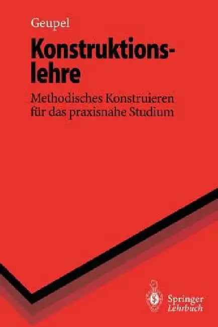 Buy Konstruktionslehre (English, Helmut Geupel) Online at Best Price - BookBajar
