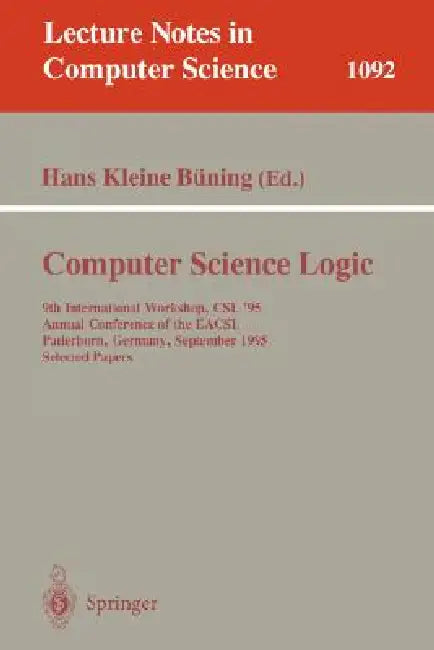 Buy Computer Science Logic (English, Hans Kleine Buening) Online at Best Price - BookBajar
