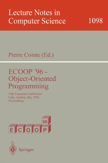 Buy Ecoop '96 - Object-Oriented Programming (English, Pierre Cointe) Online at Best Price - BookBajar