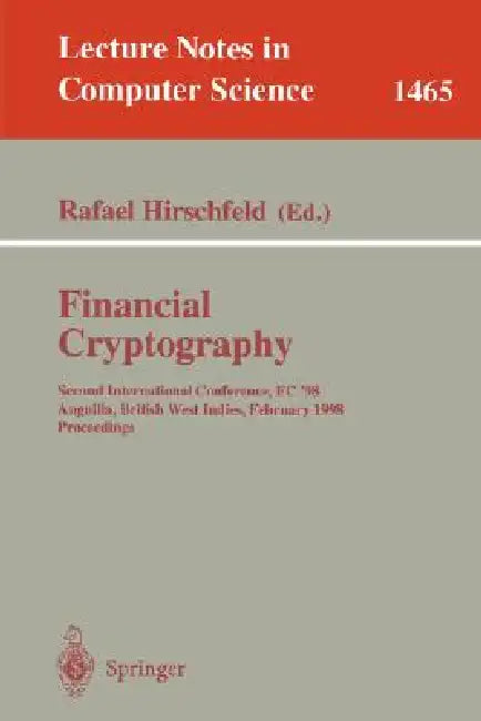 Buy Financial Cryptography (English, Rafael Hirschfeld) Online at Best Price - BookBajar