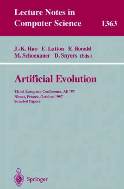 Buy Artificial Evolution (English, Jin-Kao Hao | Evelyne Lutton | Edmund Ronald) Online at Best Price - BookBajar
