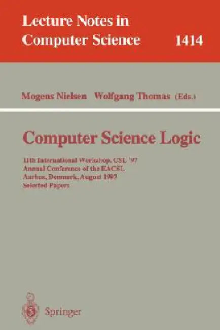 Buy Computer Science Logic (English, Mogens Nielsen | Wolfgang Thomas) Online at Best Price - BookBajar