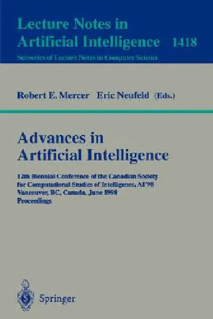 Buy Advances in Artificial Intelligence (English, Robert E. Mercer | Eric Neufeld) Online at Best Price - BookBajar