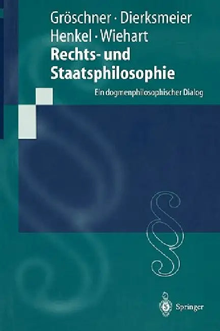 Buy Rechts- Und Staatsphilosophie (English, R. Gröschner | C. Dierksmeier | M. Henkel) Online at Best Price - BookBajar