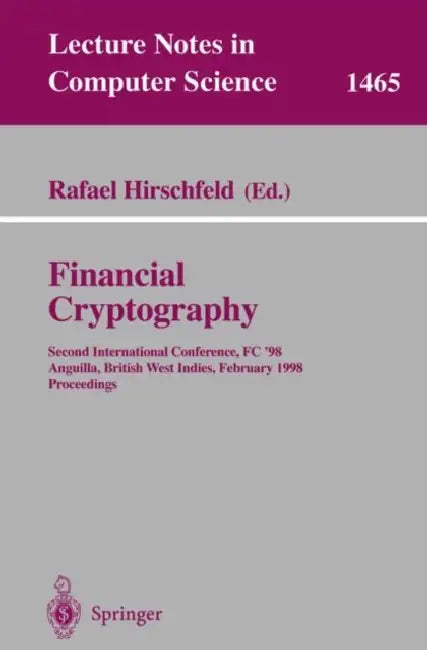 Buy Financial Cryptography (English, Rafael Hirschfeld) Online at Best Price - BookBajar