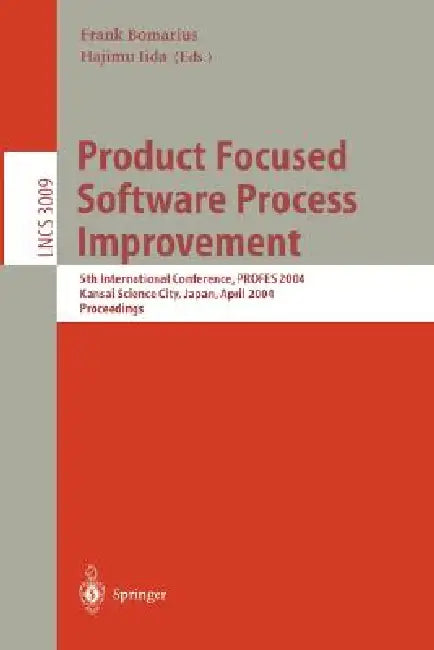 Product Focused Software Process Improvement (English, Frank Bomarius | Markku Oivo) - Image 1 - BookBajar