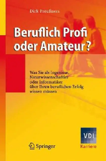 Beruflich Profi Oder Amateur? (English, Dirk Preußners) - Image 1 - BookBajar