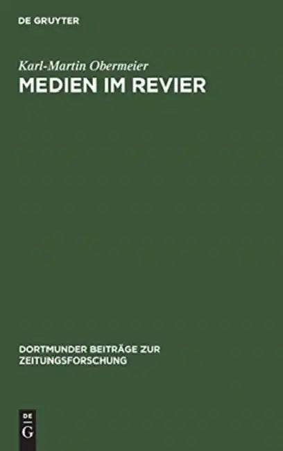 Buy Medien Im Revier (English, Karl-Martin Obermeier) Online at Best Price - BookBajar