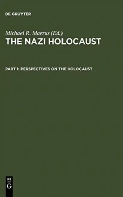 Buy Perspectives on the Holocaust (English, Michael Robert Marrus) Online at Best Price - BookBajar