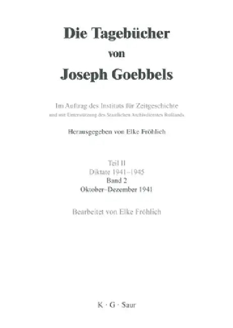 Buy Oktober - Dezember 1941 (English, Elke Fröhlich) Online at Best Price - BookBajar