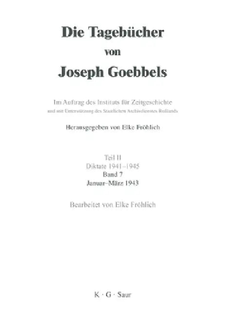 Buy Januar - März 1943 (English, Elke Fröhlich) Online at Best Price - BookBajar