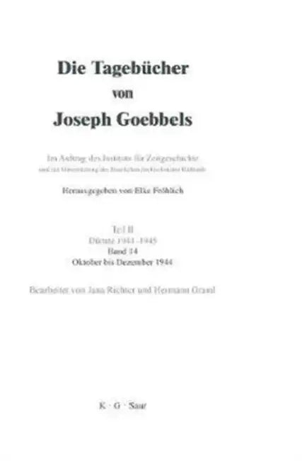 Buy Oktober - Dezember 1944 (English, Hermann Graml | Jana Richter) Online at Best Price - BookBajar