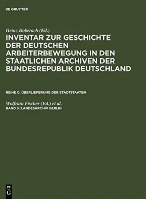 Landesarchiv Berlin (English, Wolfram (EDT)/ Lösche, Peter (EDT)/ Fuchs, Eckhardt (ADP)/ Lewin, Rosemarie (ADP) Fischer) - Image 1 - BookBajar