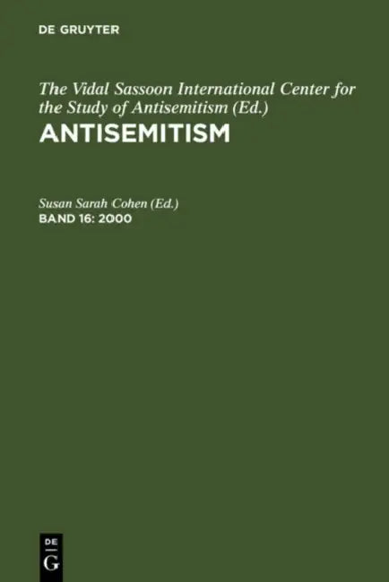 Antisemitism (English, Susan Sarah Cohen) - Image 1 - BookBajar