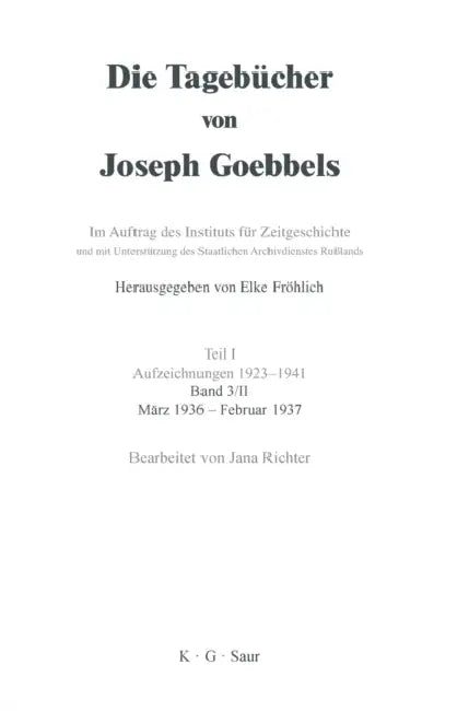 Buy März 1936 - Februar 1937 (English, Jana Richter) Online at Best Price - BookBajar