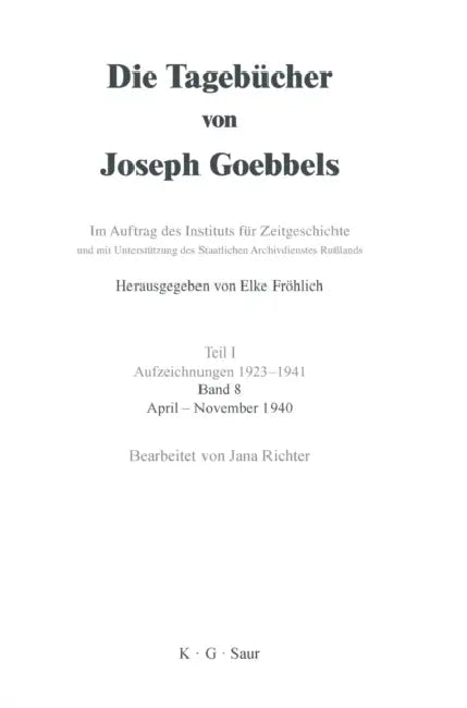 Buy April - November 1940 (English, Jana Richter) Online at Best Price - BookBajar