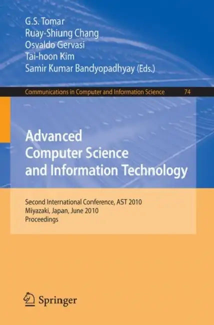 Buy Advanced Computer Science and Information Technology (English, G. S. Tomar | Ruay-Shiung Chang | Osvaldo Gervasi) Online at Best Price - BookBajar