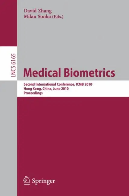 Medical Biometrics (English, David Zhang | Milan Sonka) - Image 1 - BookBajar