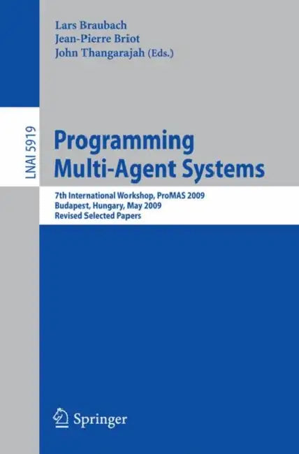 Buy Programming Multi-Agent Systems (English, Lars Braubach | Jean-Pierre Briot | John Thangarajah) Online at Best Price - BookBajar