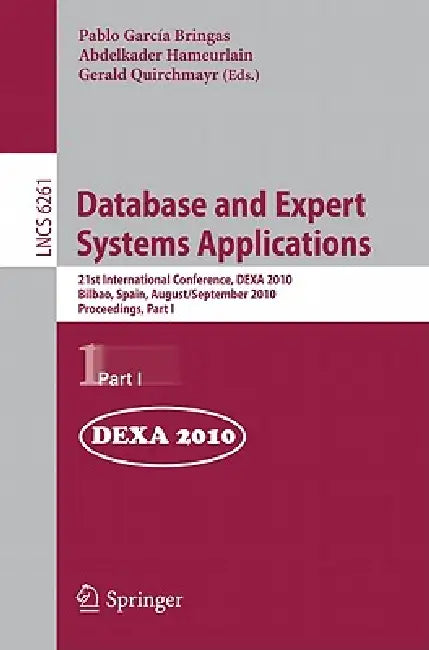 Buy Database and Expert Systems Applications (English, Pablo García Bringas | Abdelkader Hameurlain | Gerald Quirchmayr) Online at Best Price - BookBajar