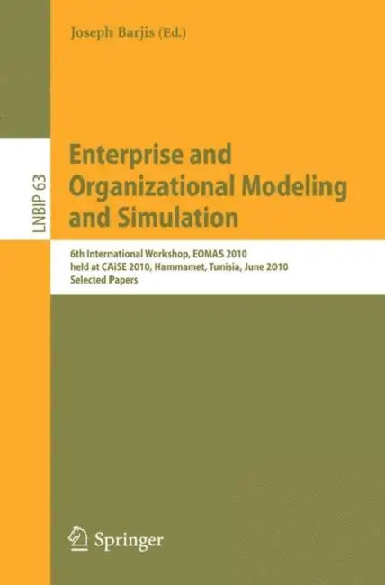Enterprise and Organizational Modeling and Simulation (English, Joseph Barjis) - Image 1 - BookBajar
