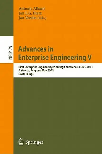 Buy Advances in Enterprise Engineering V (English, Antonia Albani | Jan Dietz | Jan Verelst) Online at Best Price - BookBajar