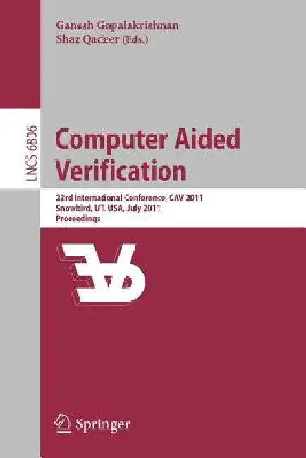 Computer Aided Verification (English, Ganesh Gopalakrishnan | Shaz Qadeer) - Image 1 - BookBajar