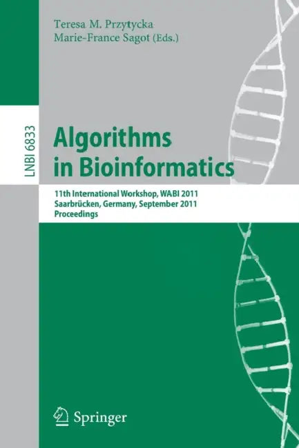 Buy Algorithms in Bioinformatics (English, Teresa M. Przytycka | Marie-France Sagot) Online at Best Price - BookBajar